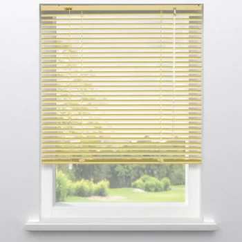 Discount Kwantum Aluminium Jaloezie Belle 25mm Geel
