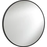Online Kwantum Badkamerspiegel Ø80 Cm Zwart