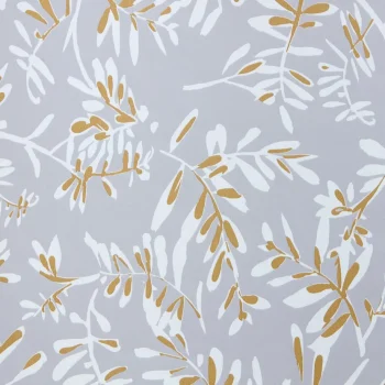 Hot Kwantum Behang Bloss Grijs/Oker