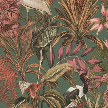 Fashion Kwantum Behang Bowie Groen