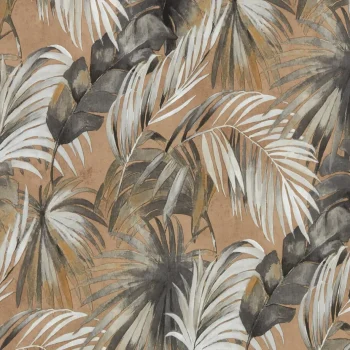 Clearance Kwantum Behang Merel Bruin