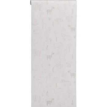 New Kwantum Behang Veerle Beige