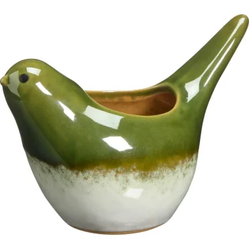 Fashion Kwantum Bloempot Bird Bresse Groen