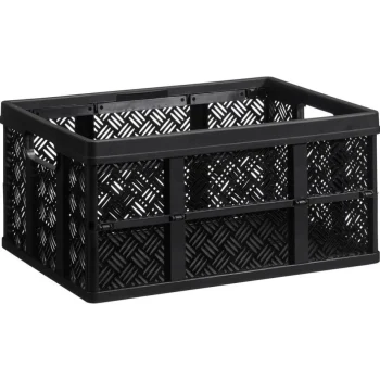 Best Kwantum Boodschappenkrat Zwart 32 Liter