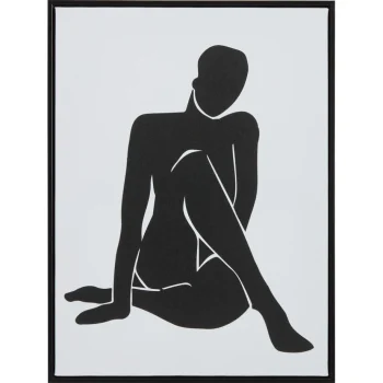 Hot Kwantum Canvas Woman Zwart