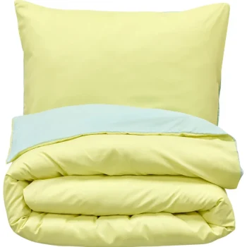 Best Kwantum Dekbedovertrek Aila Geel - 200x220 Cm 200X220CM