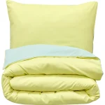 Outlet Kwantum Dekbedovertrek Aila Geel - 240x220 Cm 240X220CM