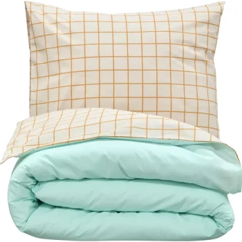 Hot Kwantum Dekbedovertrek Andy Mint 240x240 Cm 240X240CM