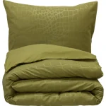 Clearance Kwantum Dekbedovertrek Arlo Groen - 240x220 Cm 240X220CM
