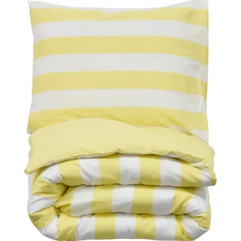 Outlet Kwantum Dekbedovertrek Solis - Geel 140x220 Cm 140X220CM