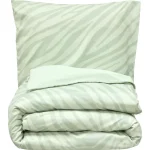 Clearance Kwantum Dekbedovertrek Zebra Groen