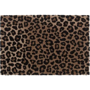 New Kwantum Deurmat Leopardo Bruin