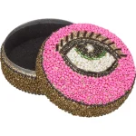 Outlet Kwantum Doosje Oog Roze Multicolor