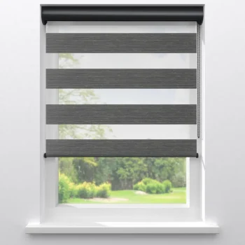 Discount Kwantum Duo Rolgordijn Hidde Antraciet