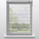 Fashion Kwantum Fenstr Aluminium Jaloezie Alix 25mm LichtGrijs