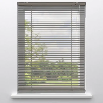 Online Kwantum Fenstr Aluminium Jaloezie Dane 25mm Taupe