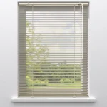 New Kwantum Fenstr Aluminium Jaloezie Isis 25mm Goud