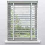 Online Kwantum Fenstr Aluminium Jaloezie Mels 50mm LichtGrijs