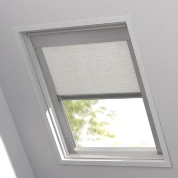 Online Kwantum Fenstr Dakraam Rolgordijn Daan Naturel Verduisterend