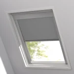 Discount Kwantum Fenstr Dakraam Rolgordijn Dave Grijs Verduisterend LichtGrijs