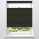 New Kwantum Fenstr Dubbel Plissé 45mm Lot Espresso Verduisterend