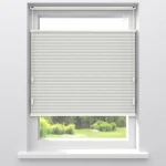 Fashion Kwantum Fenstr Dubbel Plissé Aniek Verduisterend Wit