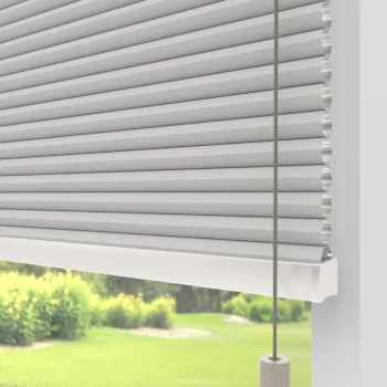 Best Kwantum Fenstr Dubbel Plissé Elsa Verduisterend LichtGrijs