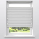 Clearance Kwantum Fenstr Dubbel Plissé Elsa Verduisterend Wit