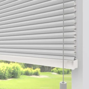 Clearance Kwantum Fenstr Dubbel Plissé Elsa Verduisterend Wit