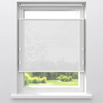 Sale Kwantum Fenstr Dubbel Plissé Lizzy Lichtdoorlatend Wit