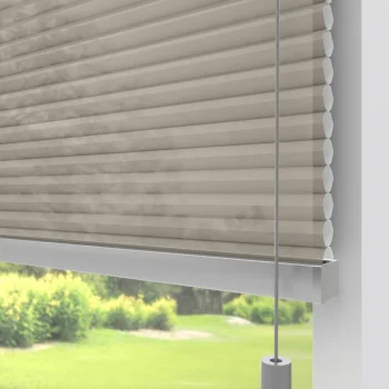 Clearance Kwantum Fenstr Dubbel Plissé Lizzy Lichtdoorlatend Zand