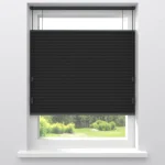 Discount Kwantum Fenstr Dubbel Plissé Thirza Verduisterend Zwart