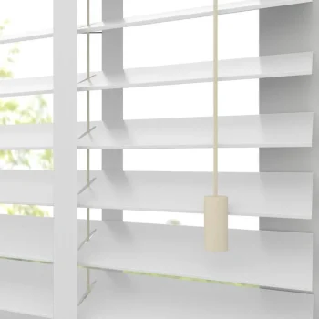 Sale Kwantum Fenstr Houten Jaloezie Hein 50mm Wit