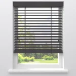 New Kwantum Fenstr Houten Jaloezie Jonas Grijs 50mm