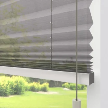 Outlet Kwantum Fenstr Plissé Fenna Cappucino Transparant Cappuccino