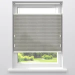 Best Kwantum Fenstr Plisségordijn Pip Lichtdoorlatend LichtBruin