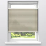 Outlet Kwantum Fenstr Plisségordijn Raya Lichtdoorlatend Taupe