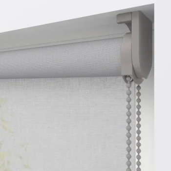 Online Kwantum Fenstr Rolgordijn Emma Grijs Transparant LichtGrijs