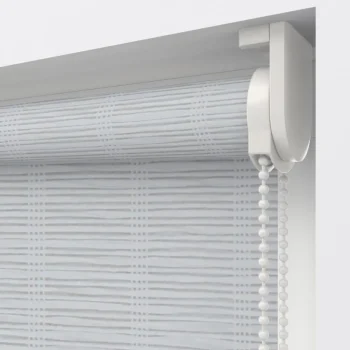 Fashion Kwantum Fenstr Rolgordijn Fem Transparant Wit