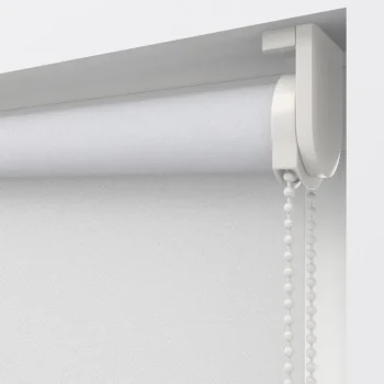 Fashion Kwantum Fenstr Rolgordijn Fiene Verduisterend Wit