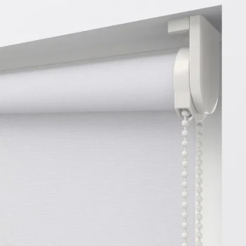 New Kwantum Fenstr Rolgordijn Liz Lichtdoorlatend Wit