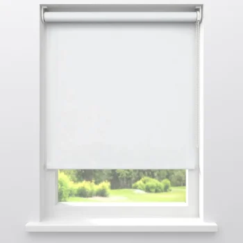 New Kwantum Fenstr Rolgordijn Lizzy Lichtdoorlatend Wit