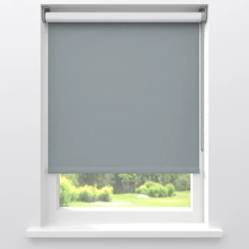 Hot Kwantum Fenstr Rolgordijn Noor Staalgrijs Verduisterend Mid.Grijs