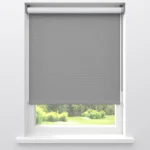 Clearance Kwantum Fenstr Rolgordijn Nova Grijs Verduisterend LichtGrijs