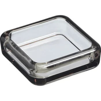 Fashion Kwantum Glazen Plateau Lizzy Grijs