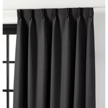 Clearance Kwantum Gordijn Mila Antraciet