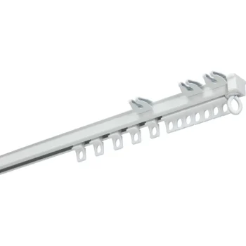 Clearance Kwantum Gordijnrailset Op Maat Wit 200 Cm
