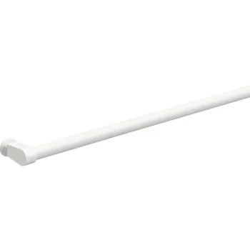 Hot Kwantum Gordijnroede 100 Cm Wit Kunststof - Ø13mm