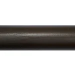 Outlet Kwantum Gordijnroede 200cm Walnoot Bruin Hout Ø28mm