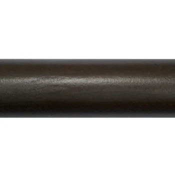 Outlet Kwantum Gordijnroede 200cm Walnoot Bruin Hout Ø28mm